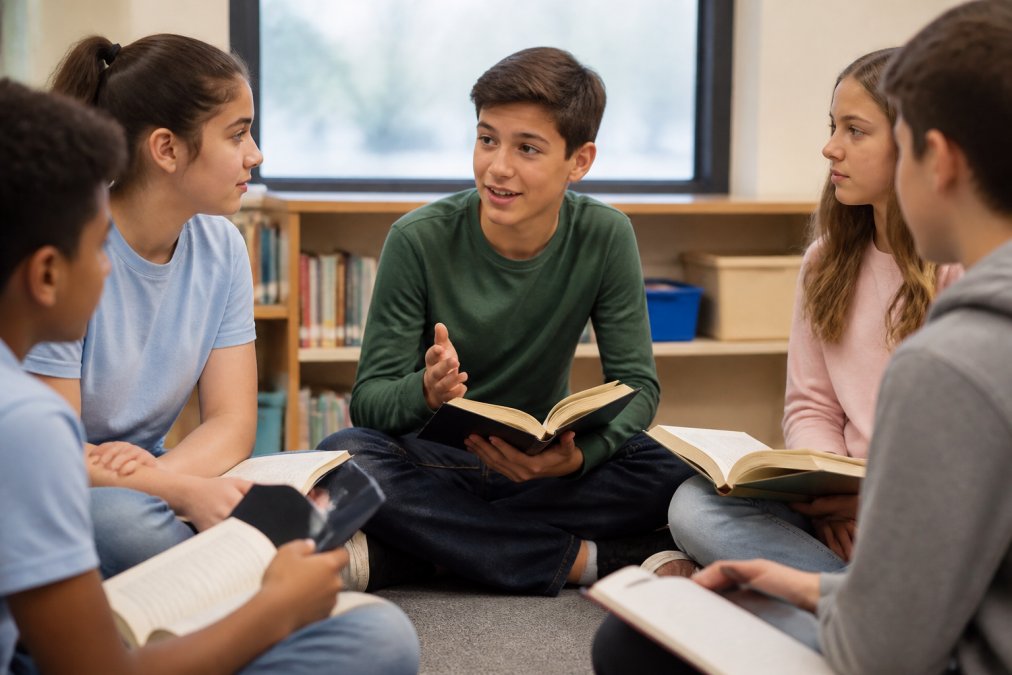 Interactive Story Lessons for Middle School Success