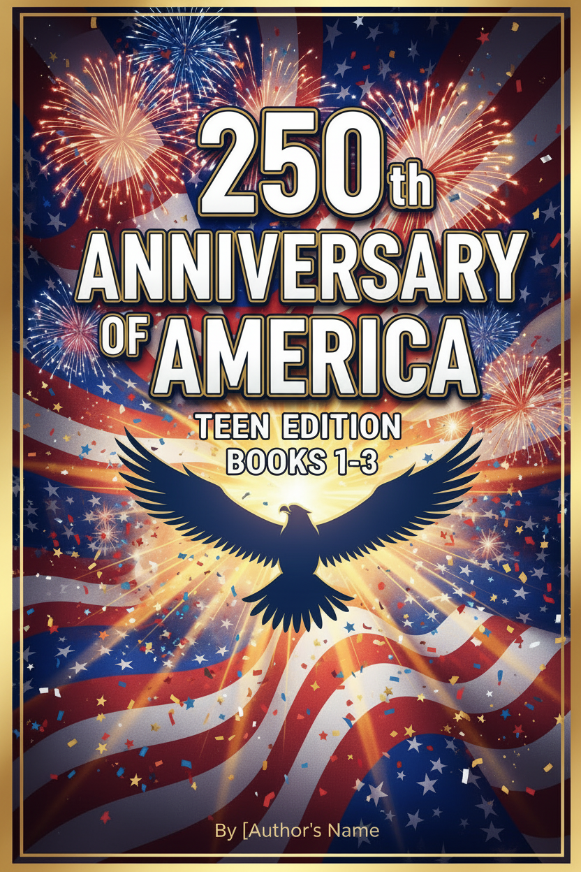 250th Anniversary Of America Teen Edition Books 1-3,