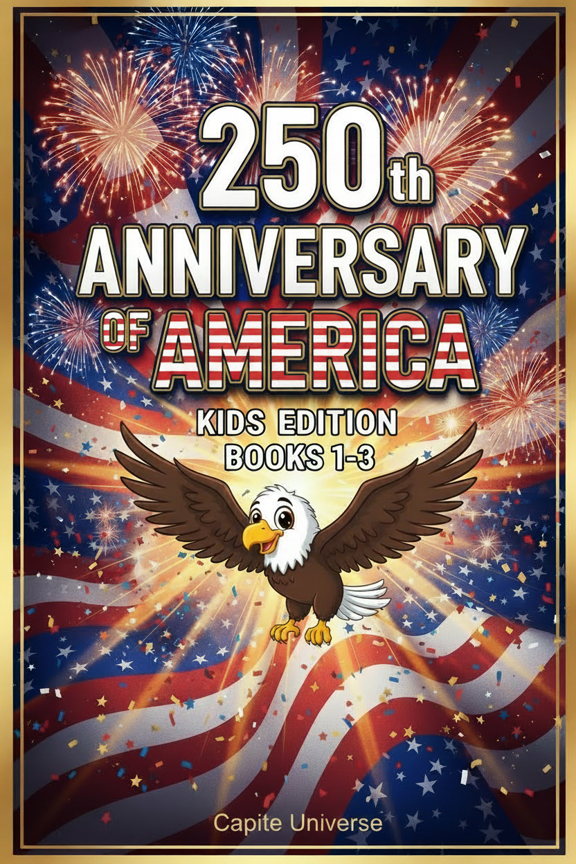 250th Anniversary Of America Kids Edition Books 1-3 Full Story