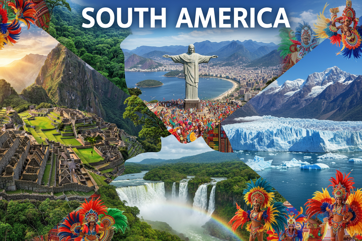 South America Continent-Countries Collection