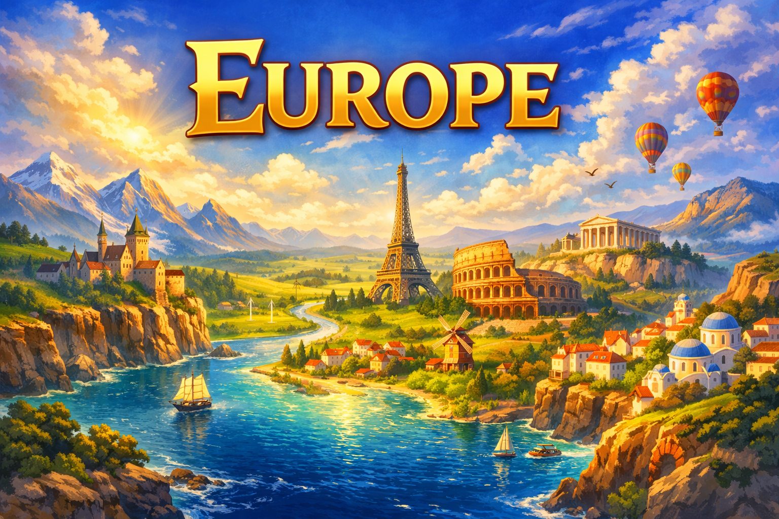 European Continent Countries Collections