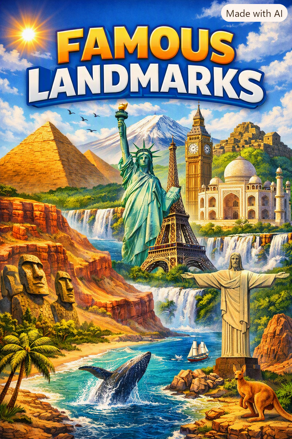 Famous Landmarks Collection