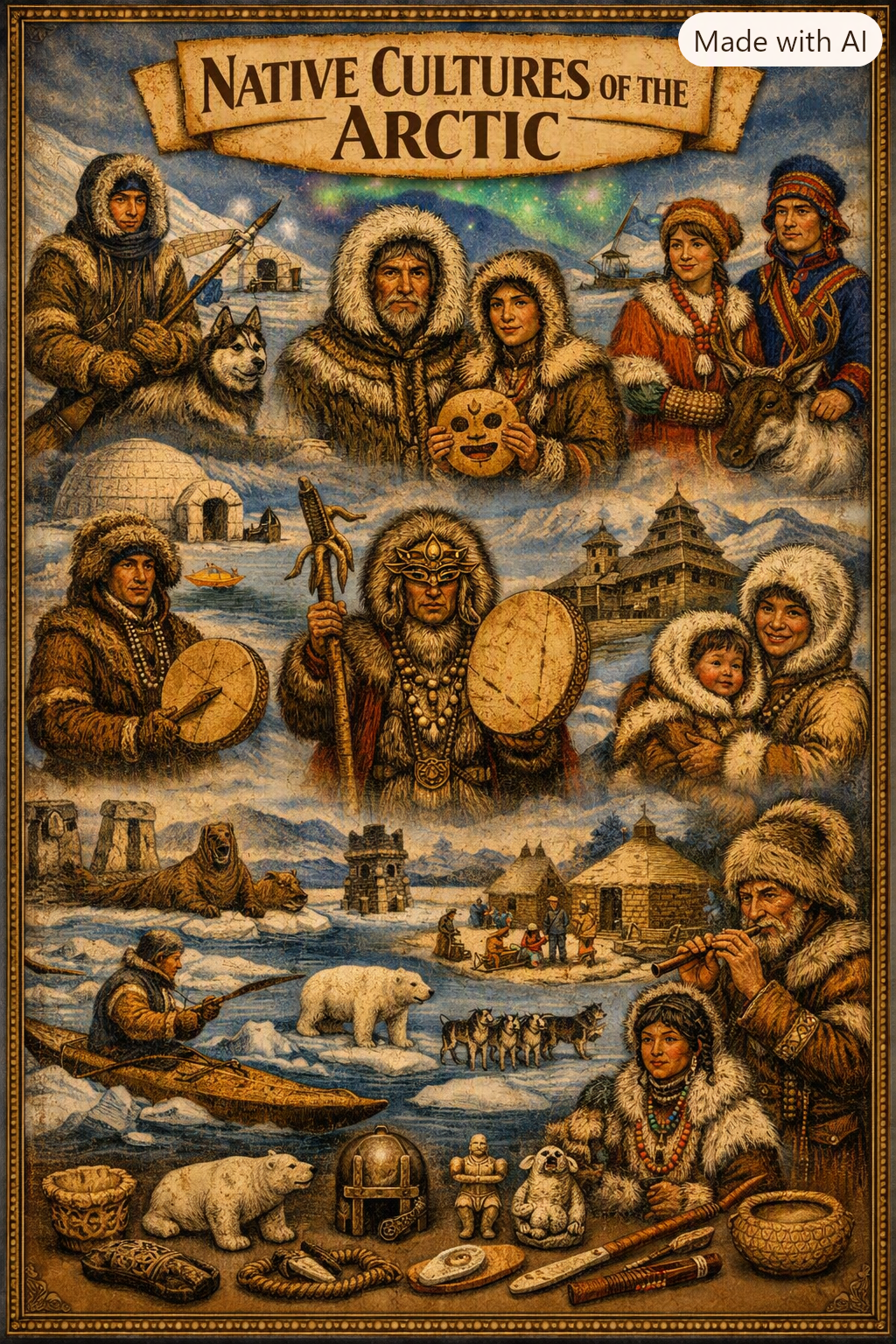 World 🌎 Native Cultures Arctic Region Collection