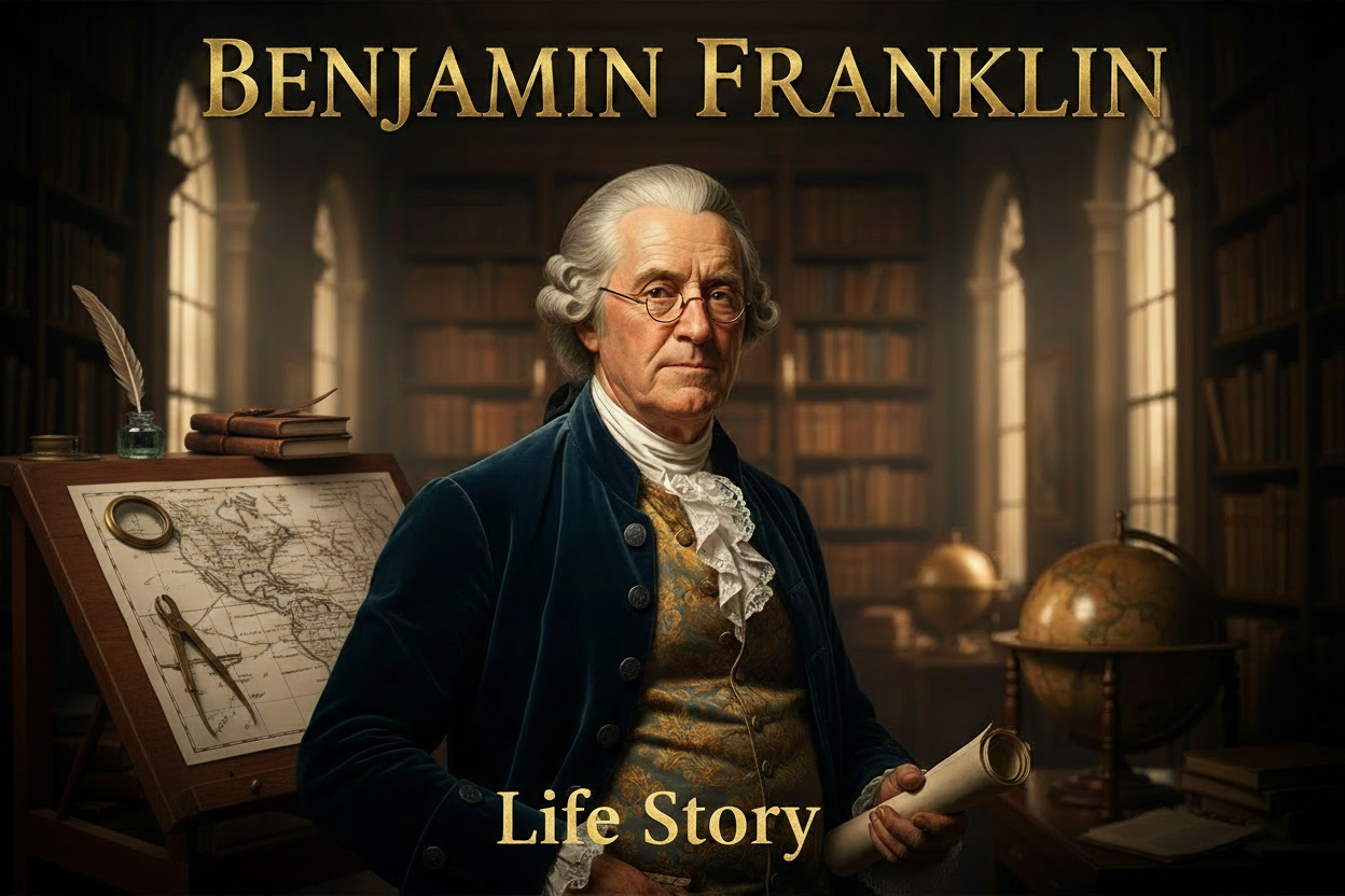 Presidents In Time - Ben Franklin Life Story