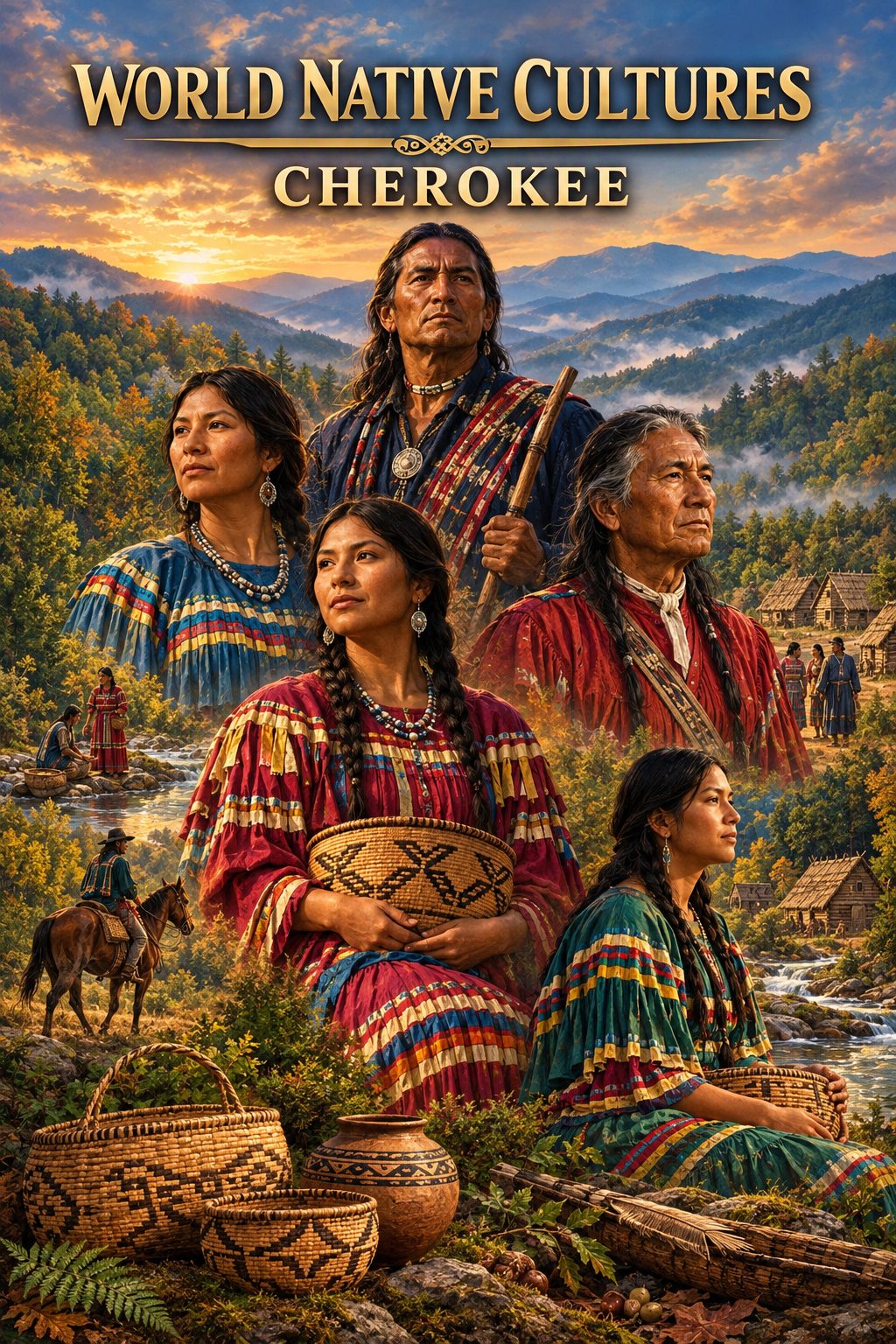 Cherokee cultural poster