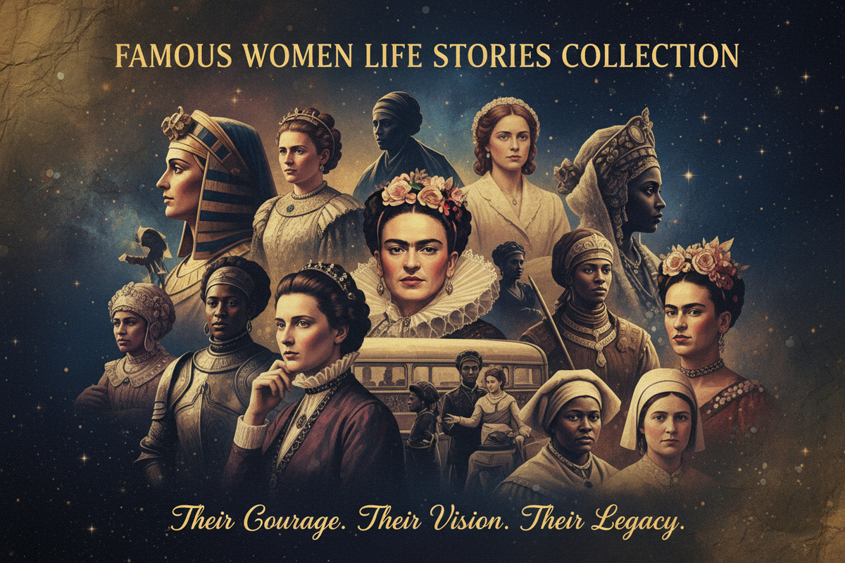 Famous Women Life Stories Collection