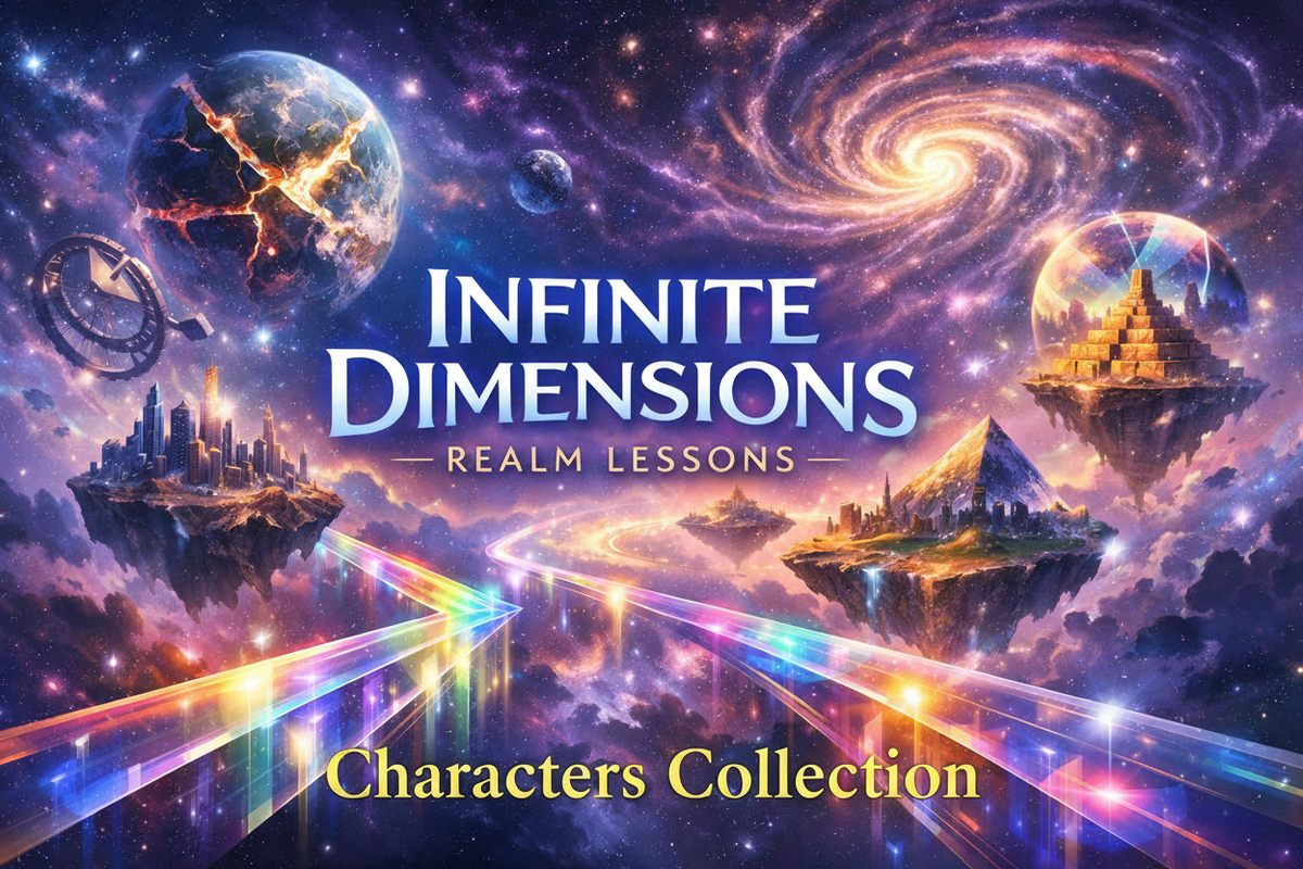 Infinite Dimensions Characters Collection
