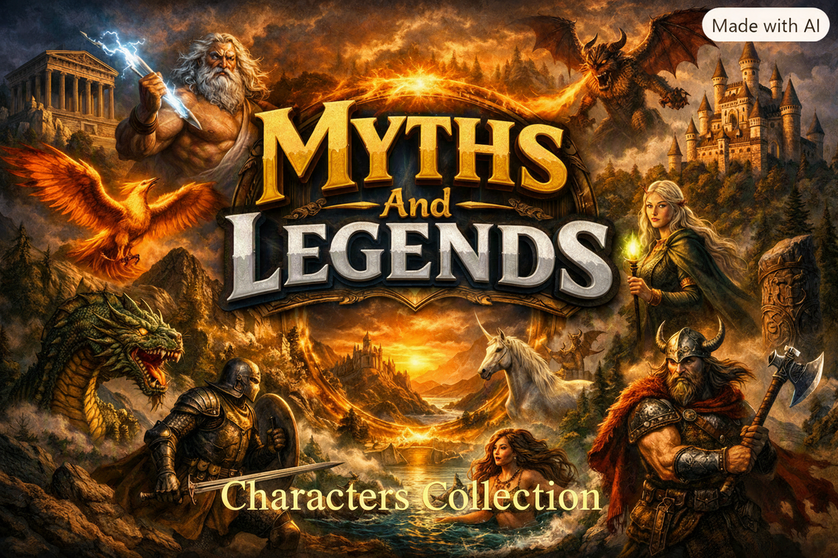 Myths and Legends Characters Collection