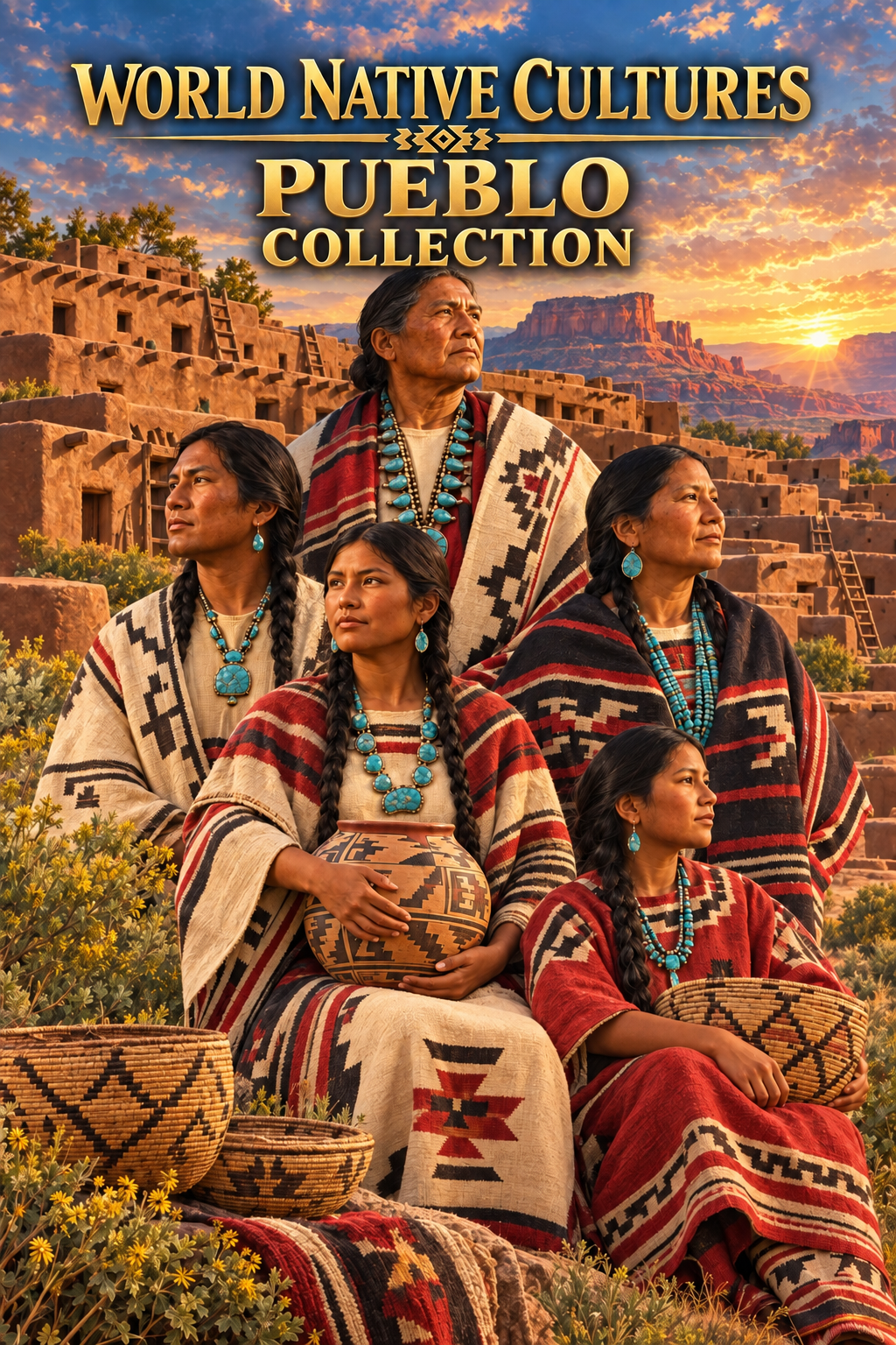 Pueblo poster with Collection added