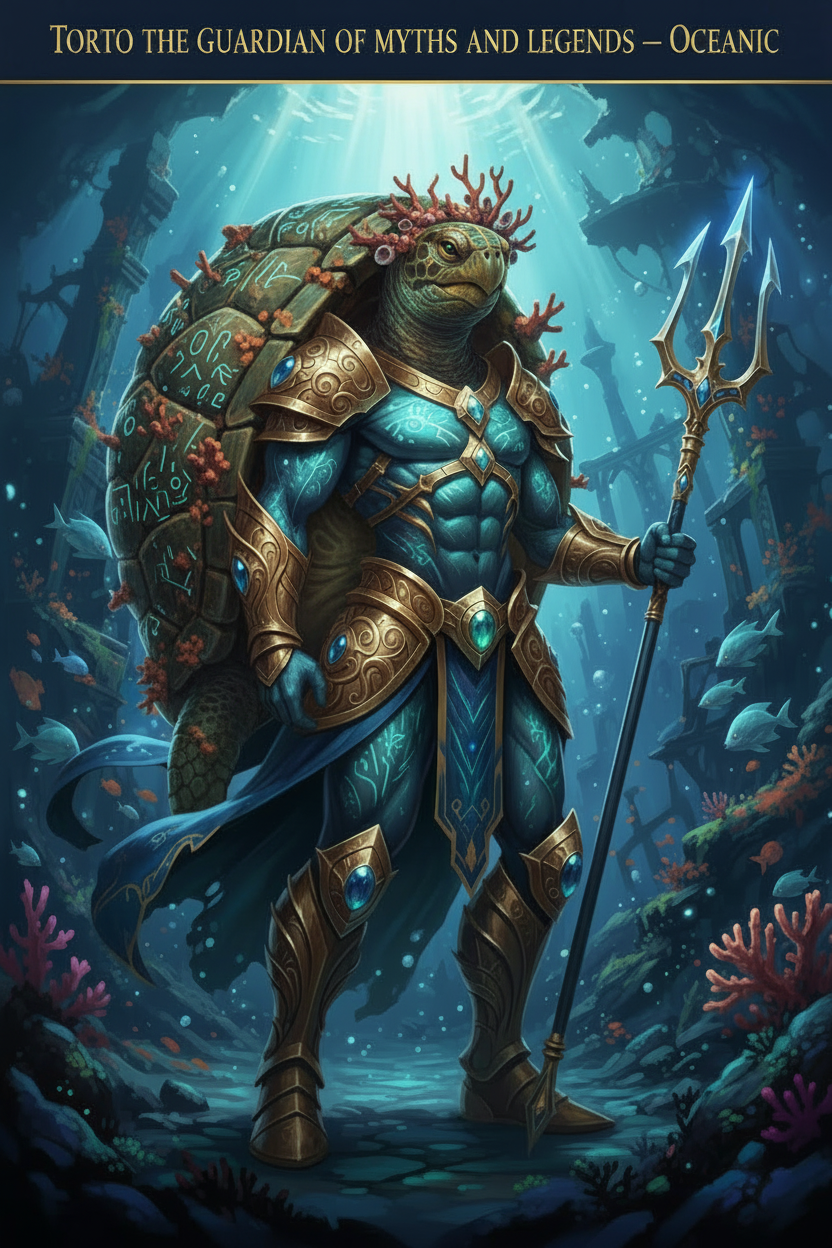 Torto the Guardian of Myths and Legends — Oceanic