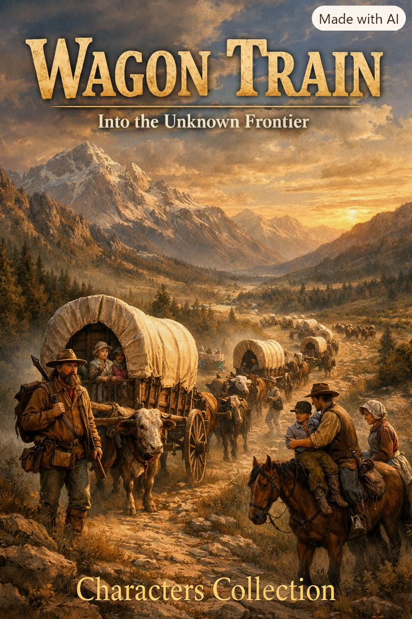 Wagon Train Characters Collection
