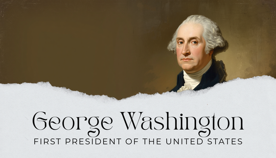 GEORGE Washington trading card