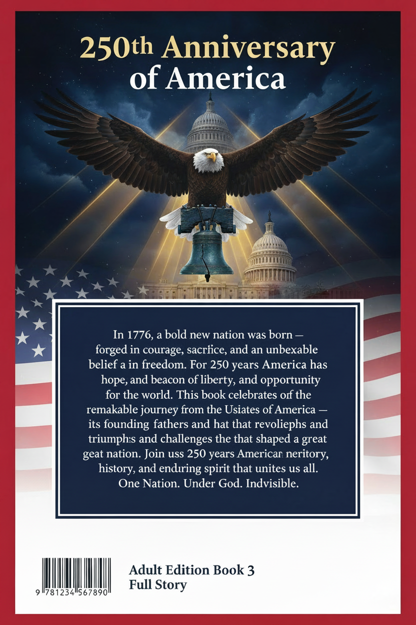 250th Anniversary Of America :  The Ocean That Remembers You. :  Adult Edition Ebook Book 3   (FULL STORY)