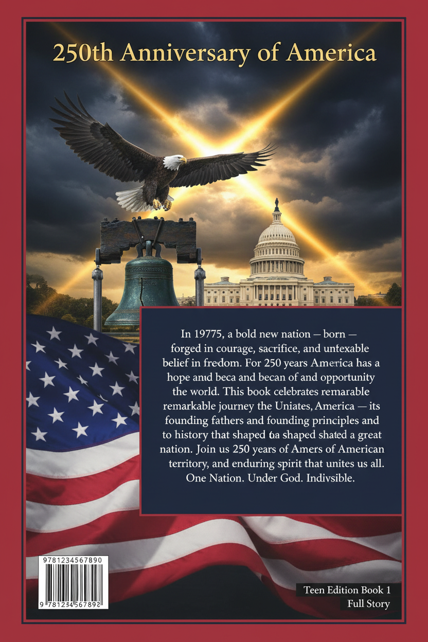 250th Anniversary Of America : Teen Edition : Book 1   (Full Story)