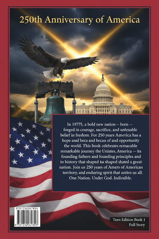250th Anniversary Of America : Teen Edition : Book 1   (Full Story)