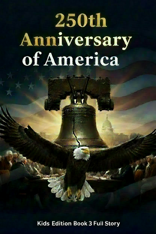 250th Anniversary Of America -- The Secret Time Capsule Of The Universe. -- Kids Edition -- Ebook Book 3  (Full Story )