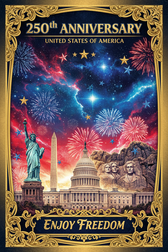 250 th Anniversary Of United States Trading Card (rare)