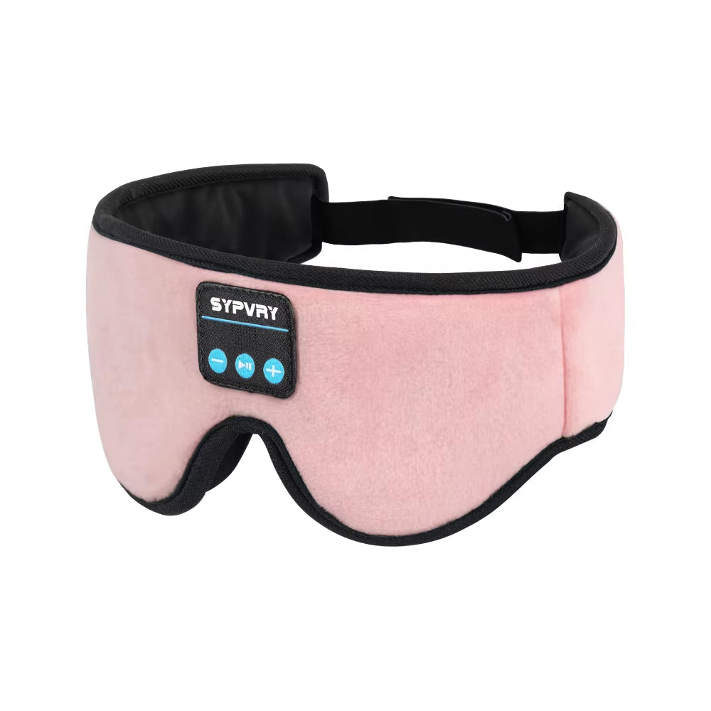 DreamTune 3D: Bluetooth Sleep Mask with Wireless Headset &amp; Adjustable Eye Cover