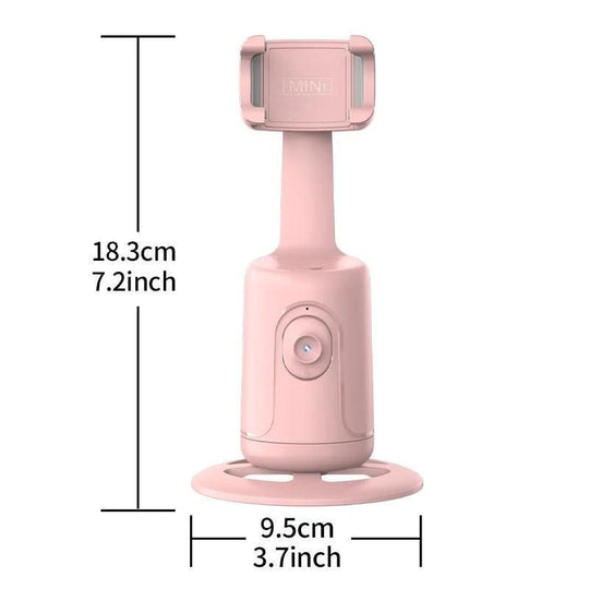 360° Auto Face Tracking Gimbal Stabilizer for Phones, Vlogging &amp; Video Recording