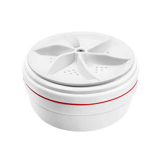 TurboClean™ Mini Washer: USB-Powered Ultrasonic Laundry Solution for Home &amp; Travel