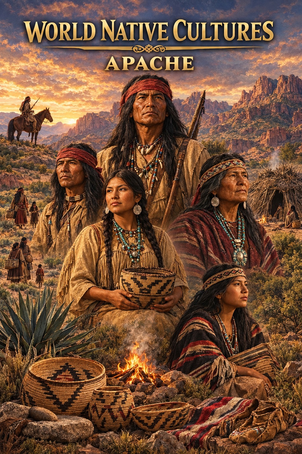 Apache cultural poster