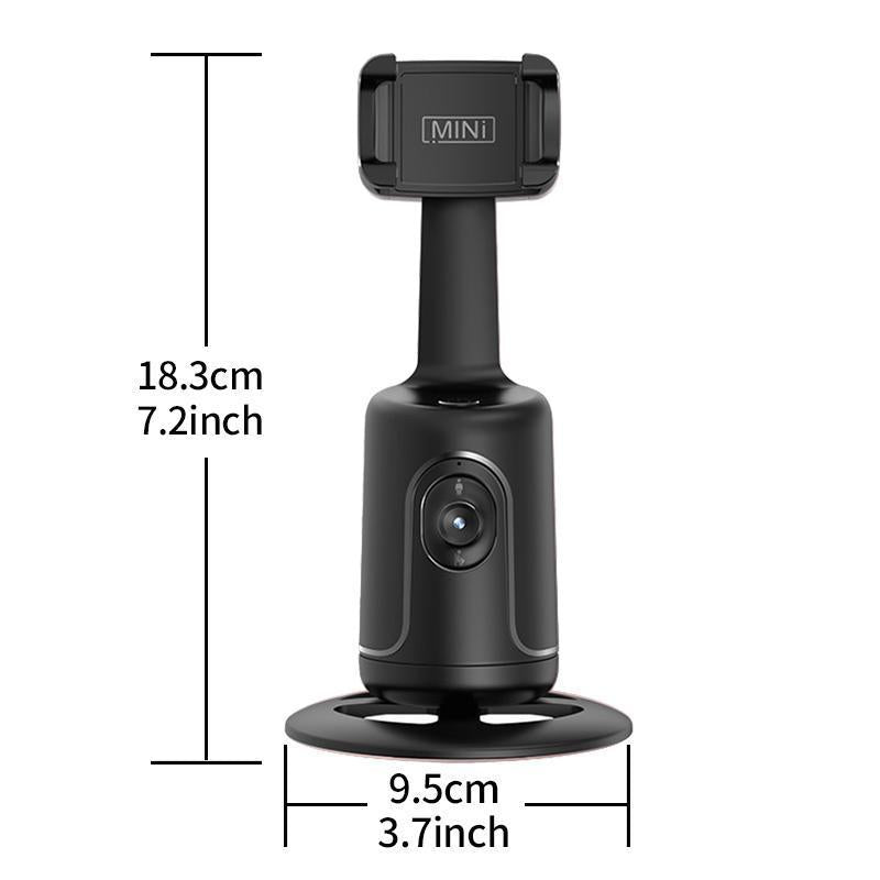 360° Auto Face Tracking Gimbal Stabilizer for Phones, Vlogging &amp; Video Recording