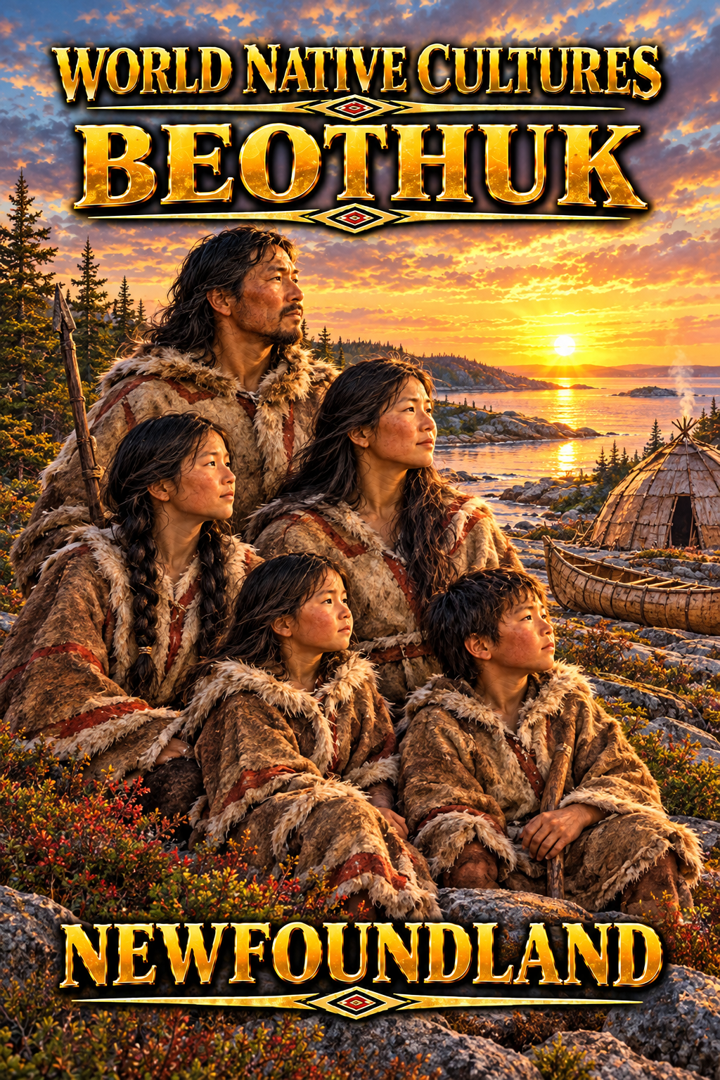 World 🌎 Native Cultures Beothuk North America Series Lesson 2 F