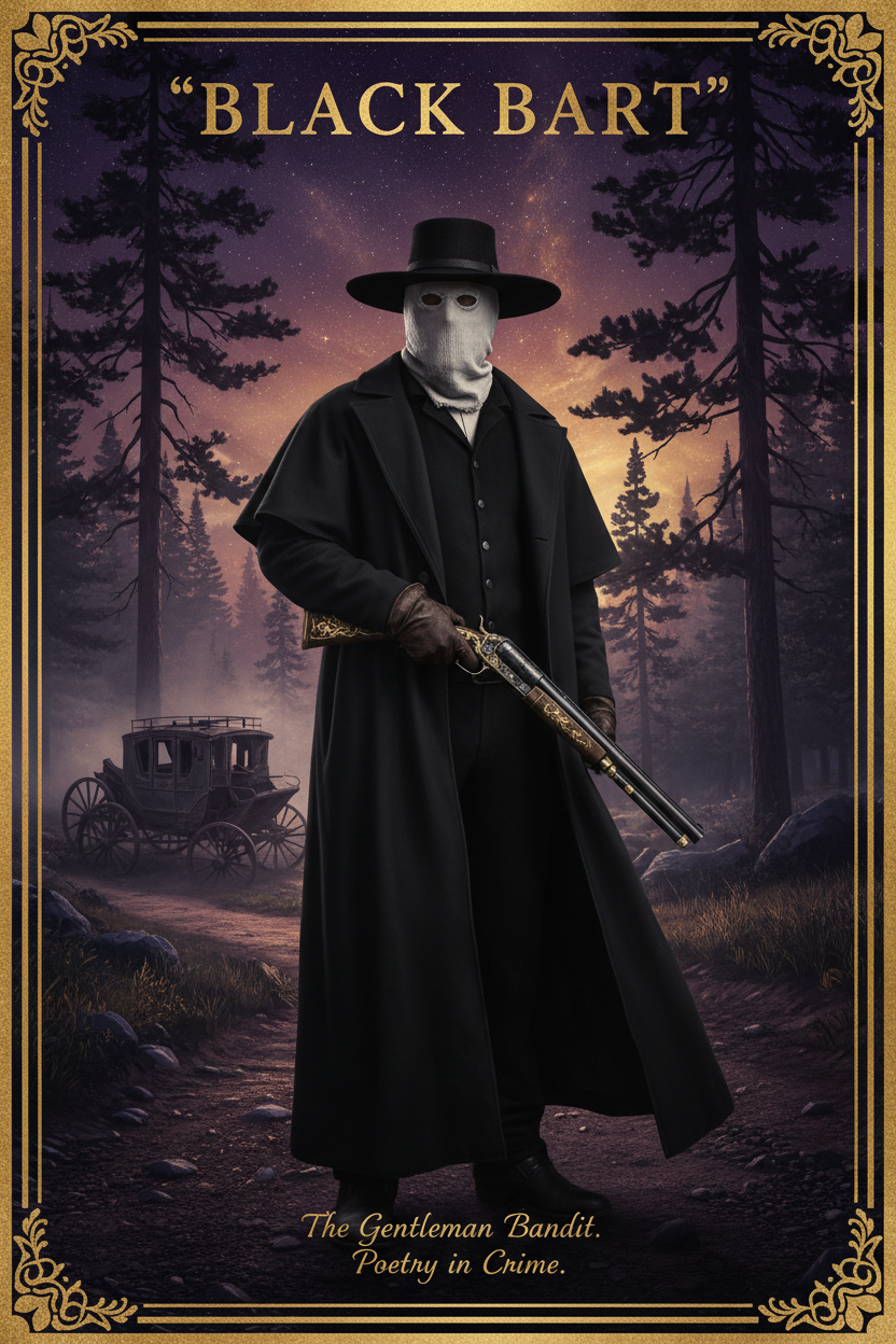 Black Bart --Myths and Legends --Frontier