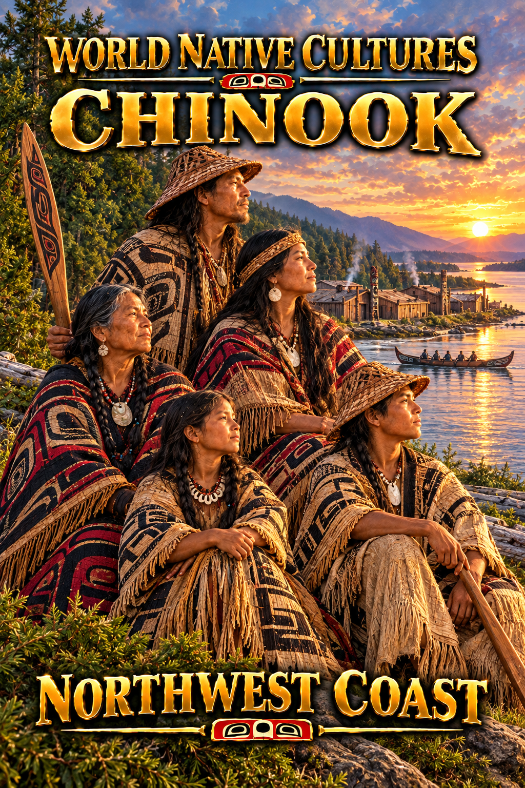 World 🌎 Native Cultures Chinook North America Series Lesson 3 B