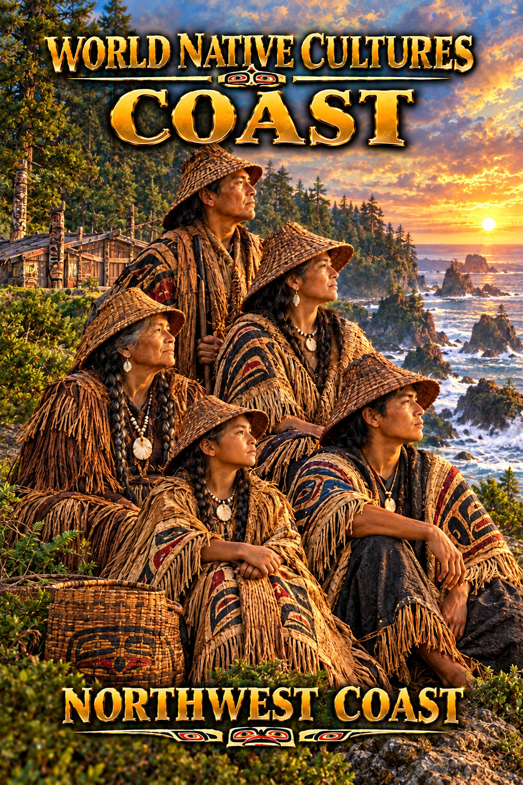 World 🌎 Native Cultures Coast North America Series Lesson 2 Z