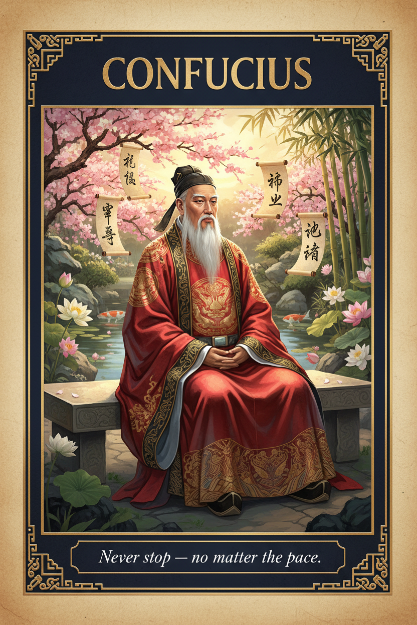 Famous Men Life Stories Confucious-- Lesson 1 C