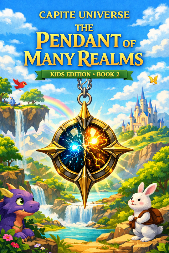 The Pendant of Many Realms Kids Edition Ebook Book 2