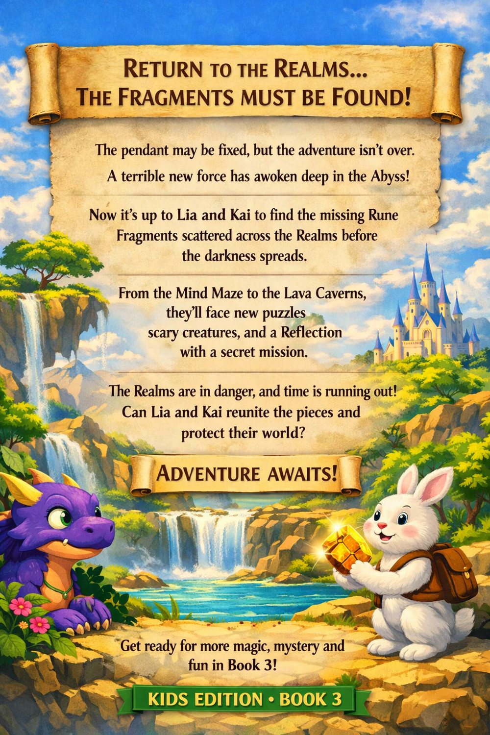 The Pendant of Many Realms Kid Edition Ebook Book 3