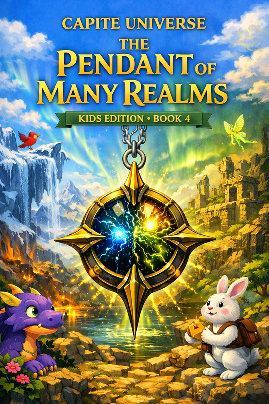 The Pendant of Many Realms Kids Edition Ebook Book 4