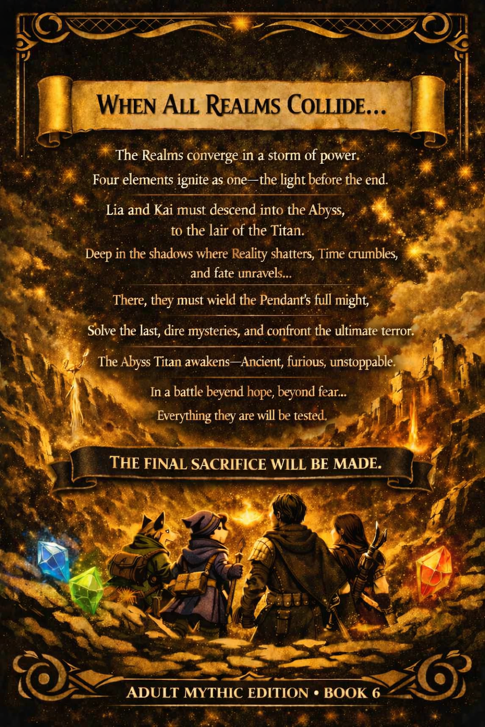 The Pendant of Many Realms Adult Mystic Edition Ebook Book 6