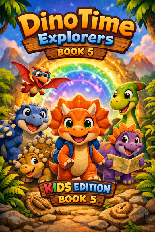 Dino Time Explorers Kids Edition Ebook Book 5
