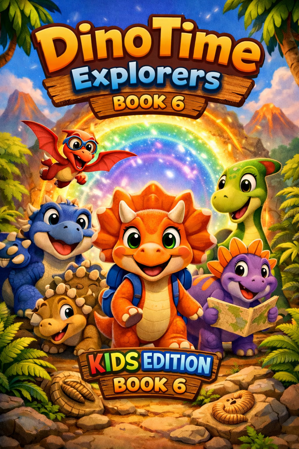 Dino Time Explorer Kids Edition Ebook Book 6