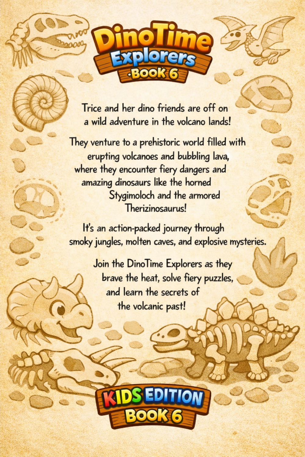 Dino Time Explorer Kids Edition Ebook Book 6