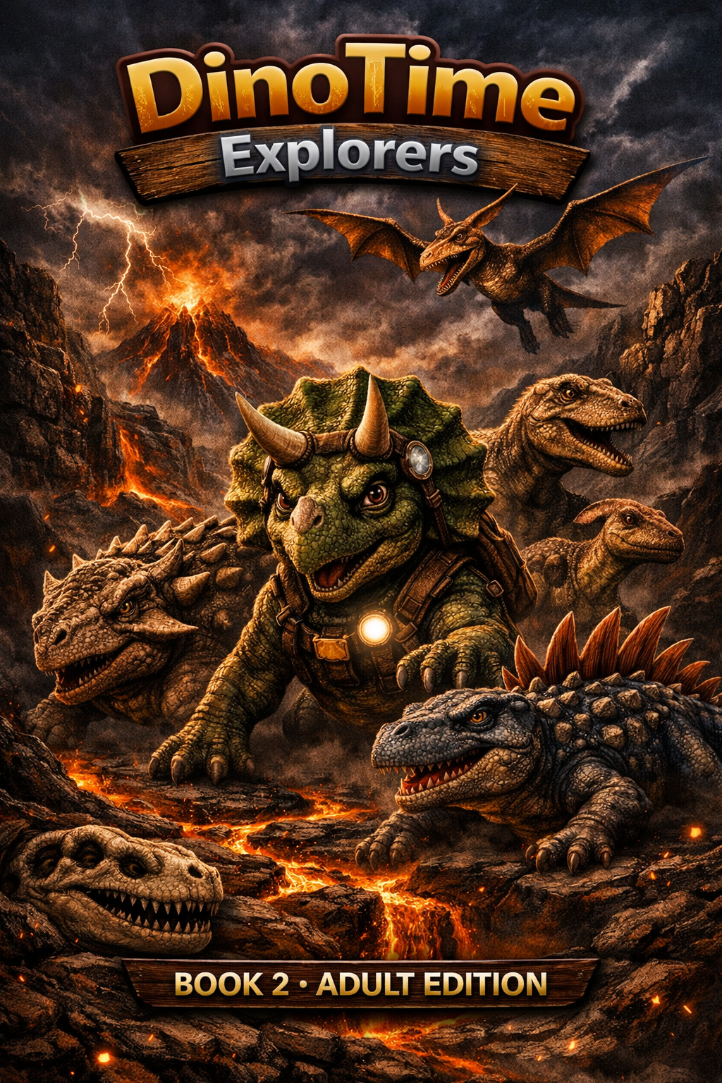 Dino Team Explorer Adult Edition  Ebook  Book 2