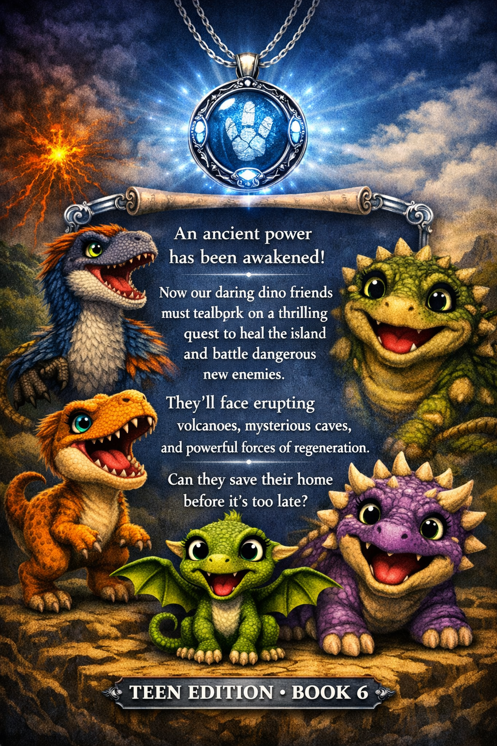 Dino Time Explorers Teen Edition  Ebook Book 6
