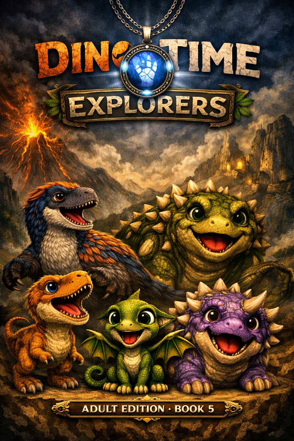 Dino Time Explorer Adult Edition Book 5