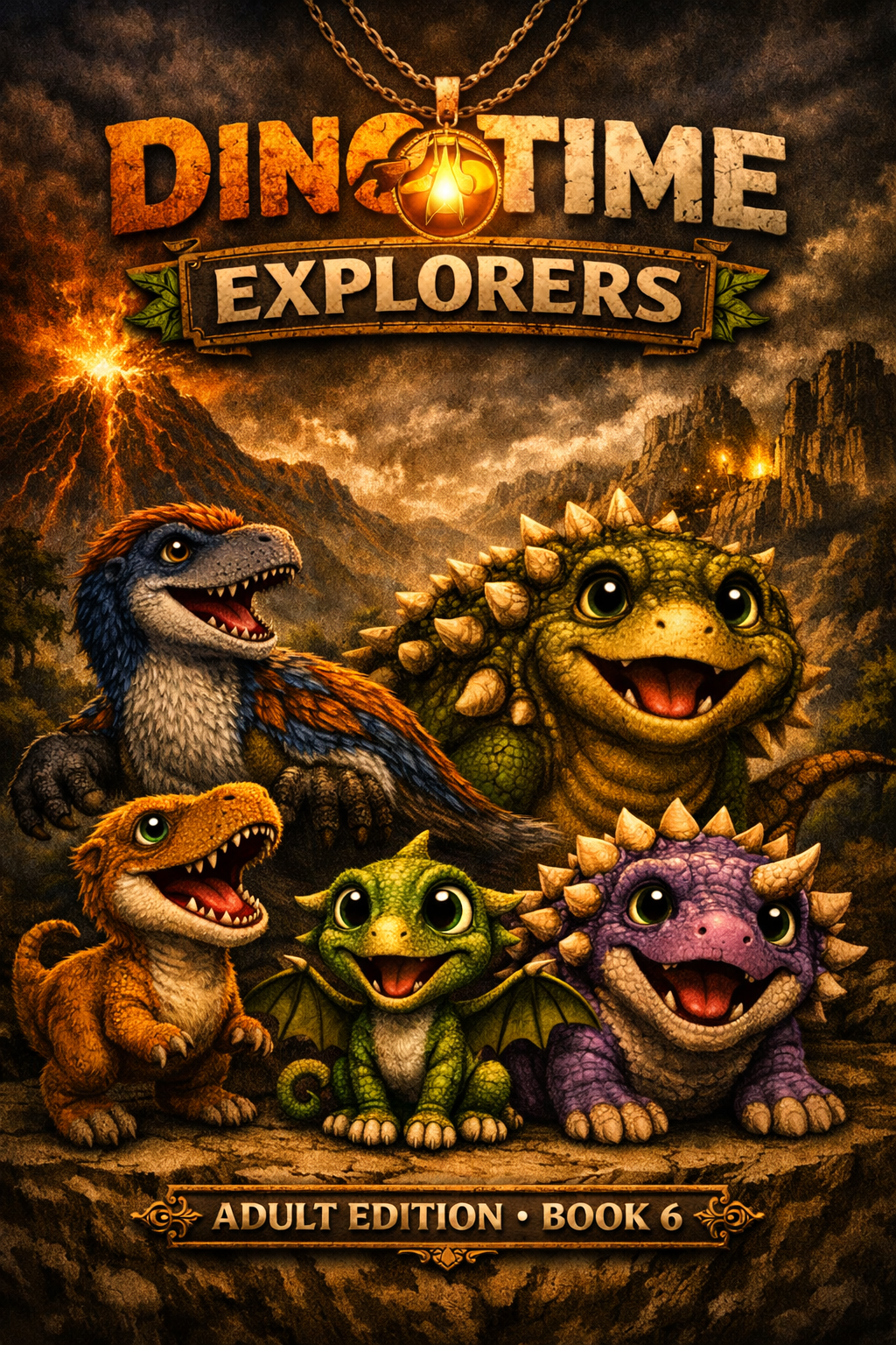 Dino Time Explorer Adult Edition Book 6