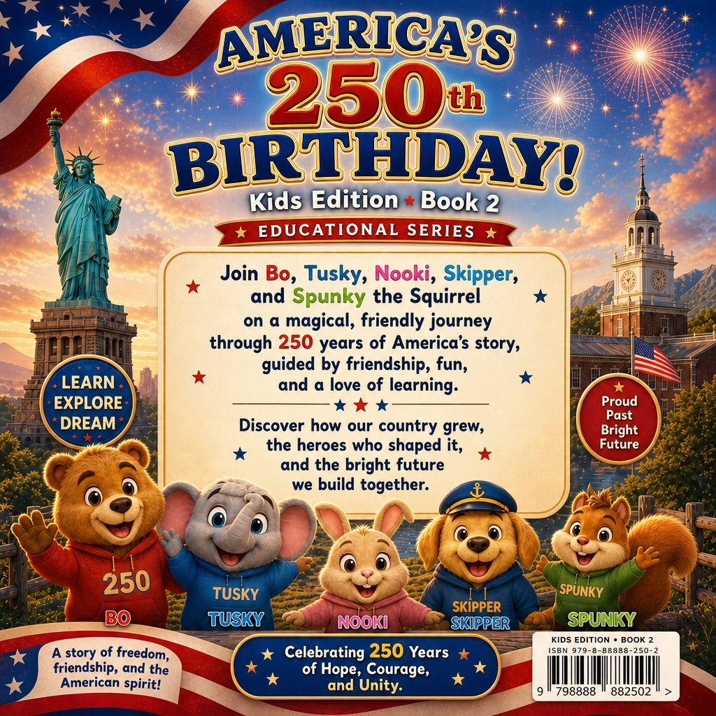 The Pendant Of Many Realms --250th  Anniversary America---Kids Edition Ebook Book 2