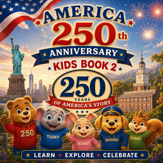 The Pendant Of Many Realms --250th  Anniversary America---Kids Edition Ebook Book 2