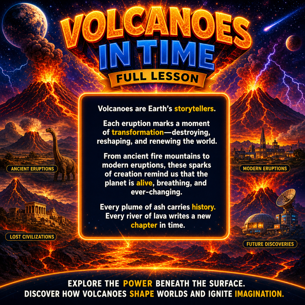 Volcanoes In Time Full Lesson