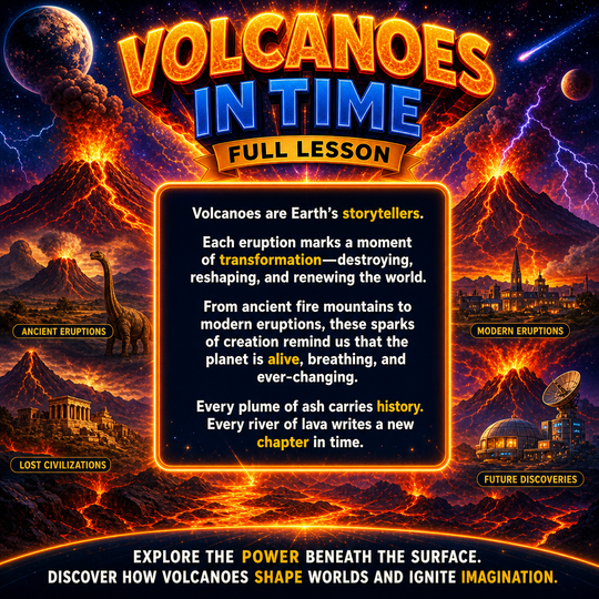 Volcanoes In Time Full Lesson