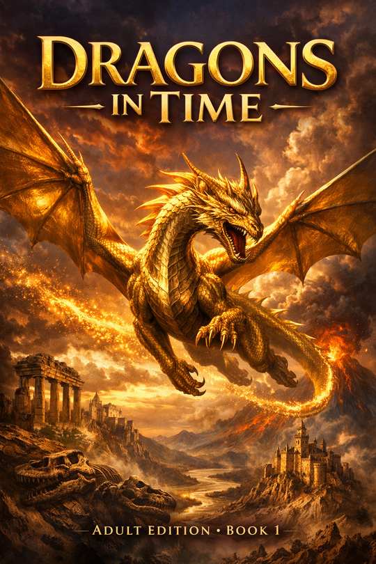 Dragons In Time----Adult Edition---Book 1