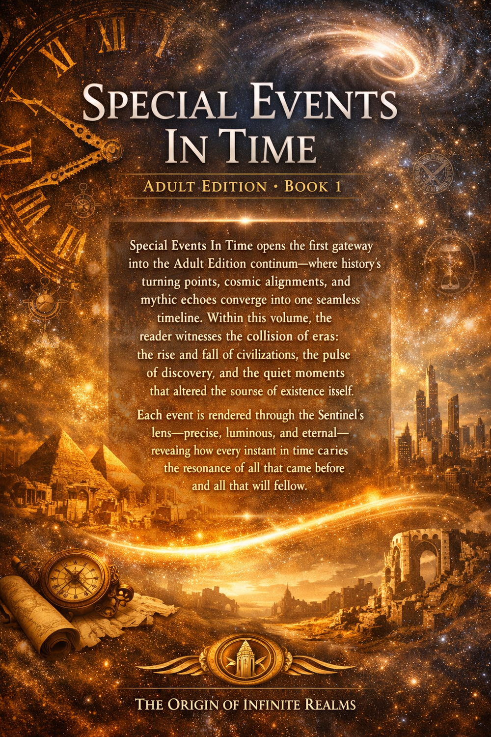 Special Events In Time--Adult Edition Book 1