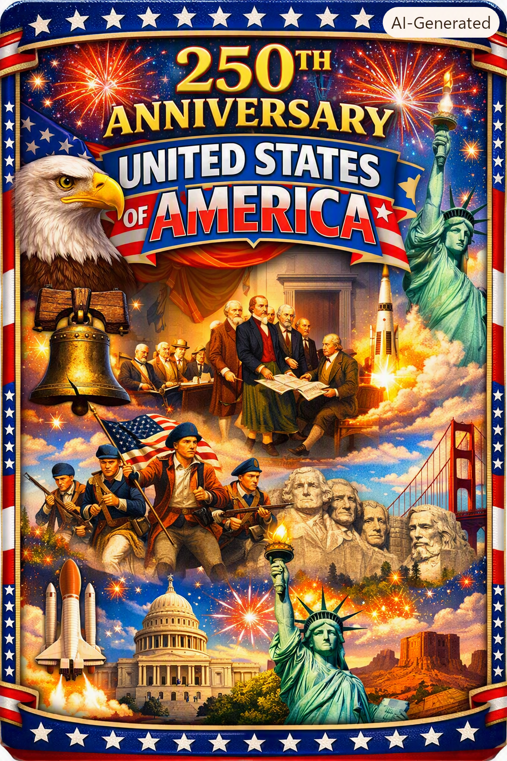 250th Anniversary Of United States Rare Trading Card