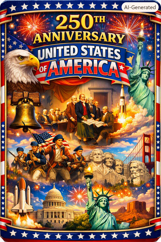 250th Anniversary Of United States Rare Trading Card